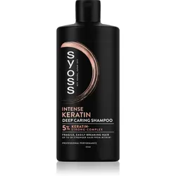 Syoss Intense Keratin Shampoo mit Keratin gegen brüchiges Haar 440 ml