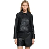 Betty & Co Lederjacke langarm in schwarz, | Gr.: 38,