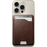 Nomad Nomad, Leather Mag Wallet with Find My Tracking Brown