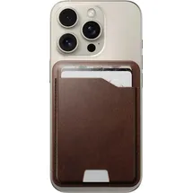 Nomad Nomad, Leather Mag Wallet with Find My Tracking Brown