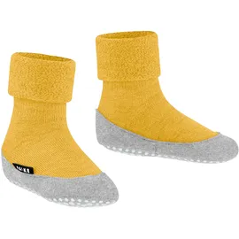 Falke Kinder Stoppersocken Cosyshoe Minis K Hp Wolle rutschhemmende Noppen 1 Paar, Gelb Bee 1393, 21/22 EU