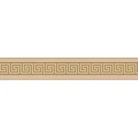 A.S. Création Bordüre selbstklebend 5 m x 10 cm Beige/Gold 383938