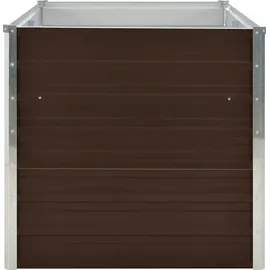 vidaXL Hochbeet 160 x 80 x 77 cm Braun