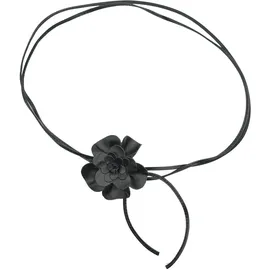 COLLEZIONE ALESSANDRO Bindegürtel Blüte Lederband mit echt Leder Blüte