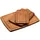 KESPER Schneidebrett-Set Holz 4-tlg. 28,5 x 5,2 x 38 cm Braun