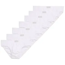 Tom Tailor Minislip unifarben weiß XL 7er Pack
