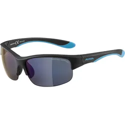 Alpina Flexxy Youth HR Fahrradbrille - black matt-blue