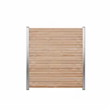 Endorphin Rhombuszaun 180 x 180 cm Beige/Holz
