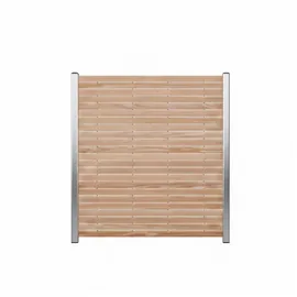 Endorphin Rhombuszaun 180 x 180 cm Beige/Holz