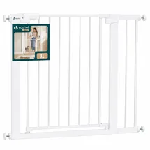 VOUNOT Treppenschutzgitter 89-96 cm Weiß