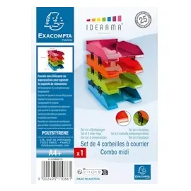 Exacompta Briefablage COMBO MIDI, Iderama - sortiert