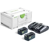 Festool Energie-Set Starterset 18 V Li-Ion 2 x 5,0 Ah 577707