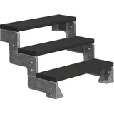 DOLLE Außentreppe Gardentop 54-66 cm 100 cm breit Trimax