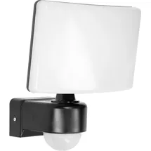 Adviti LED Strahler Kunststoff 30 W mit Bewegungsmelder schwarz