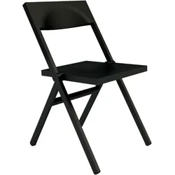 Alessi - Piana Klappstuhl, schwarz