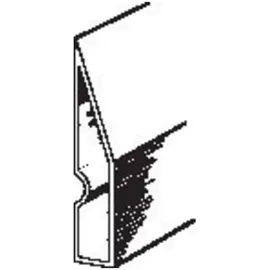 EDE Trapezkartätsche Alu 97 x 18 mm - 1 m