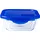 Pyrex Frischhaltedose quadratisch weiß 0,8 l 2-teiliges Set