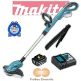 MAKITA DUR181Z 18V Akku Rasentrimmer + Akku BL1850B + DC18RC + 30m Ersatzfaden