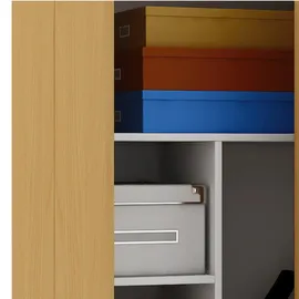 VCM Vandol II Putzschrank 39 x 218 x 70 cm Braun