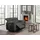 Home Affaire Couch Kunstleder 2-Sitzer Grau