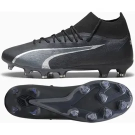 Puma Ultra Pro FG/AG Black-Asphalt 43