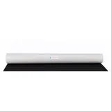 Scorprotect® Malervlies Abdeckpappe Milchtütenpapier weiß/schwarz Profi Qualität 50 m2/Rolle