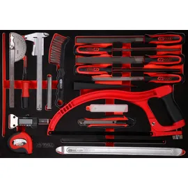 KS Tools Schaumstoffeinlage 28-tlg rot