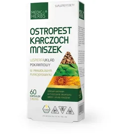 MEDICA HERBS Mariendistel Artischocke Löwenzahn Kapseln 60 St.