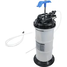 BGS Vakuum-Absaugpumpe pneumatisch 6 l silber