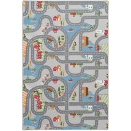 Snapstyle Kinder Spiel Strassenteppich Fun Town 80 x 400 cm