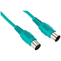 Adam Hall Cables 3 STAR MIDI 0075 GRN Midikabel 5-Pol | 0.75 m