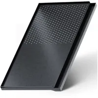 evocamp Grillplatte 45 x 24 cm Aluminium schwarz