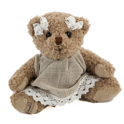 Bukowski Kuscheltier Teddybär Sophia 15 cm braun