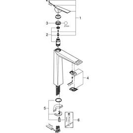 Grohe Allure Brilliant Einhandmischer Supersteel