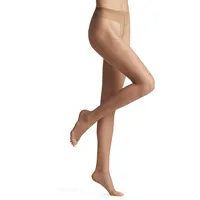 Falke Strumpfhose Shelina Toeless 12 DEN 1 Paar Beige S-M