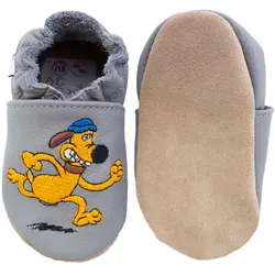 Kinderschuhe Shaun Bitzer rennt grau 16/17 (0 - 6 Monate) Krabbelsohle