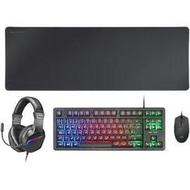 Mars Gaming MCP-RGB3 Gaming-Set Schwarz PC