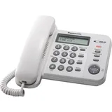 Panasonic KX-TS560 DECT-Telefon Anrufer-Identifikation Weiß