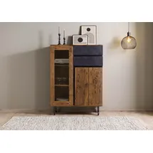 Wolf Möbel Highboard 100 x 135 x 40 cm Natur / Braun