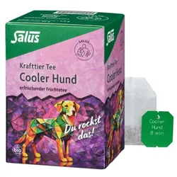 Krafttier Tee Cooler Hund Bio Salus 15 St