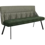 byLIVING Bank CALIFORNIA, grün Gestell schwarz