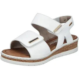Rieker Sandalen Damen Weiß 39