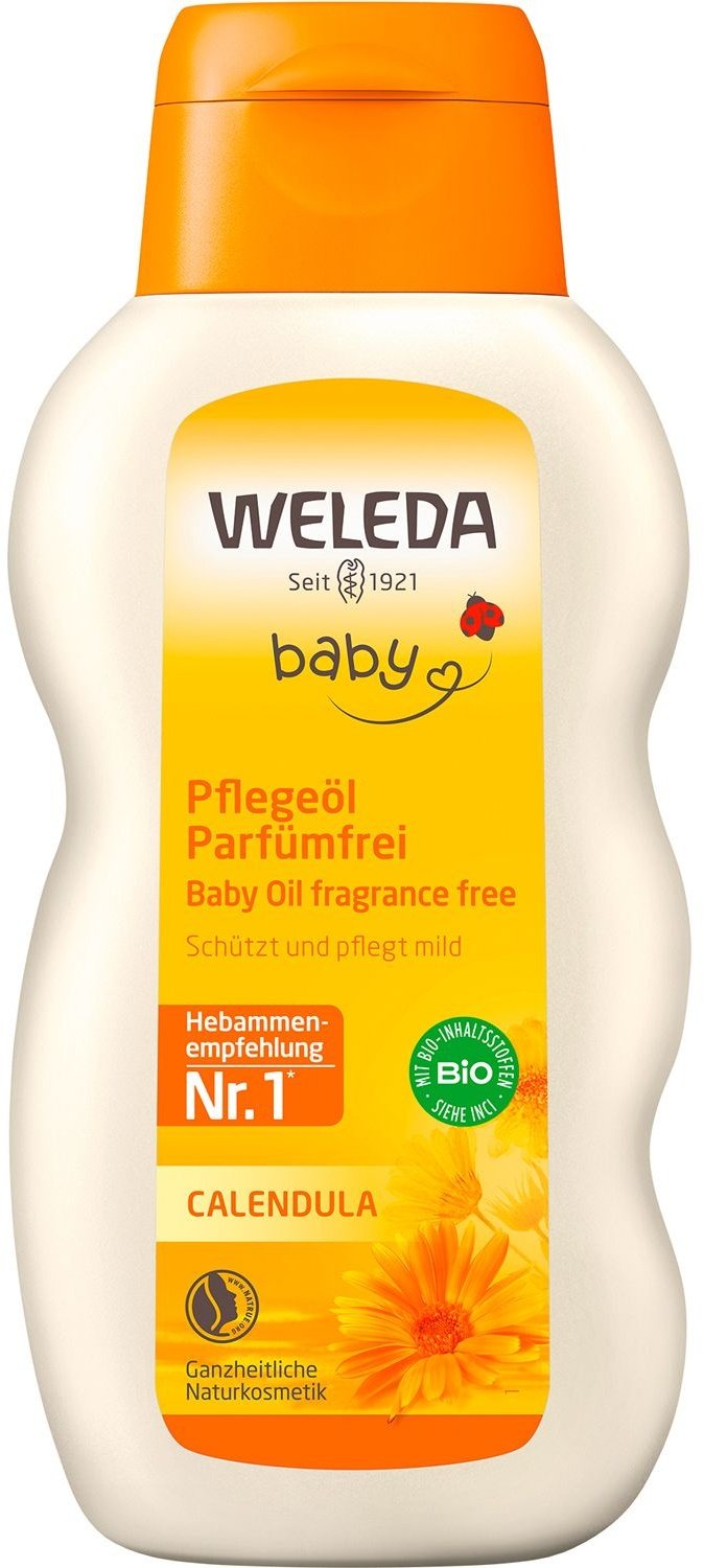 Weleda Baby Pflegeöl Calendula Parfümfrei - pflegt, schützt & reinigt mild