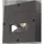 SG-Leuchten Wandleuchte Aluminium dimmbar 140 lm IP65 graphit