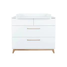 Wickelkommode Lina Lina , weiß , Maße (cm): B: 115 H: 194