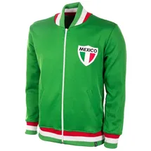 Copa Trainingsjacke Retro Mexiko 1970er grün XL