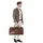 Piké Reisetasche Gr. 56 cm x 35 cm braun