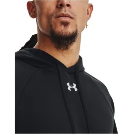 Under Armour Rival Fleece Hoodie Herren 001 black/white L