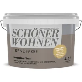 Schöner Wohnen Trendfarbe 2,5 l manhattan matt