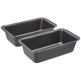 Amazon Basics Brotbackform 2er-Set 27 x 15 x 7 cm
